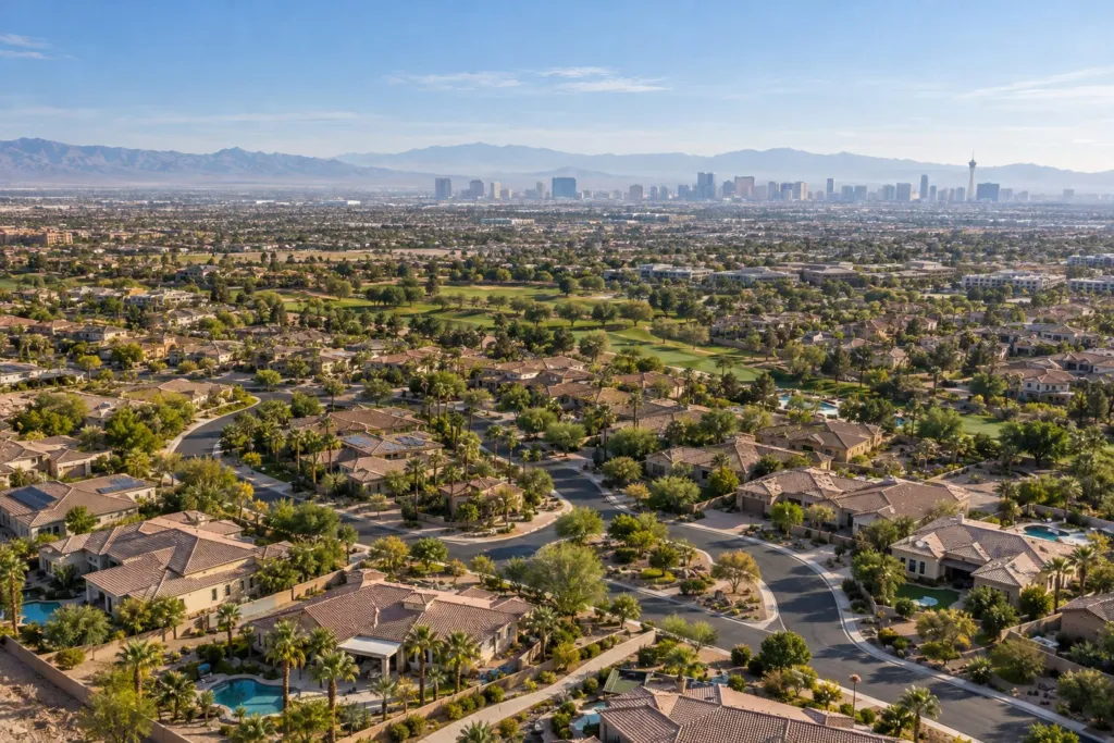 Las Vegas neighborhoods in the current market