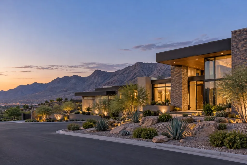 Custom estate in The Ridges, Summerlin